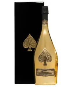 ARMAND DE BRIGNAC Brut Gold Champagne and Flutes Set 2022 Best Collection