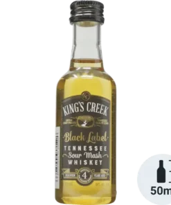 King’s Creek Black Label 4Yr Whiskey 50ml
