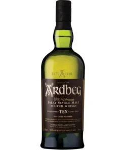 ARDBEG 10 YEAR OLD SINGLE MALT SCOTCH WHISKY