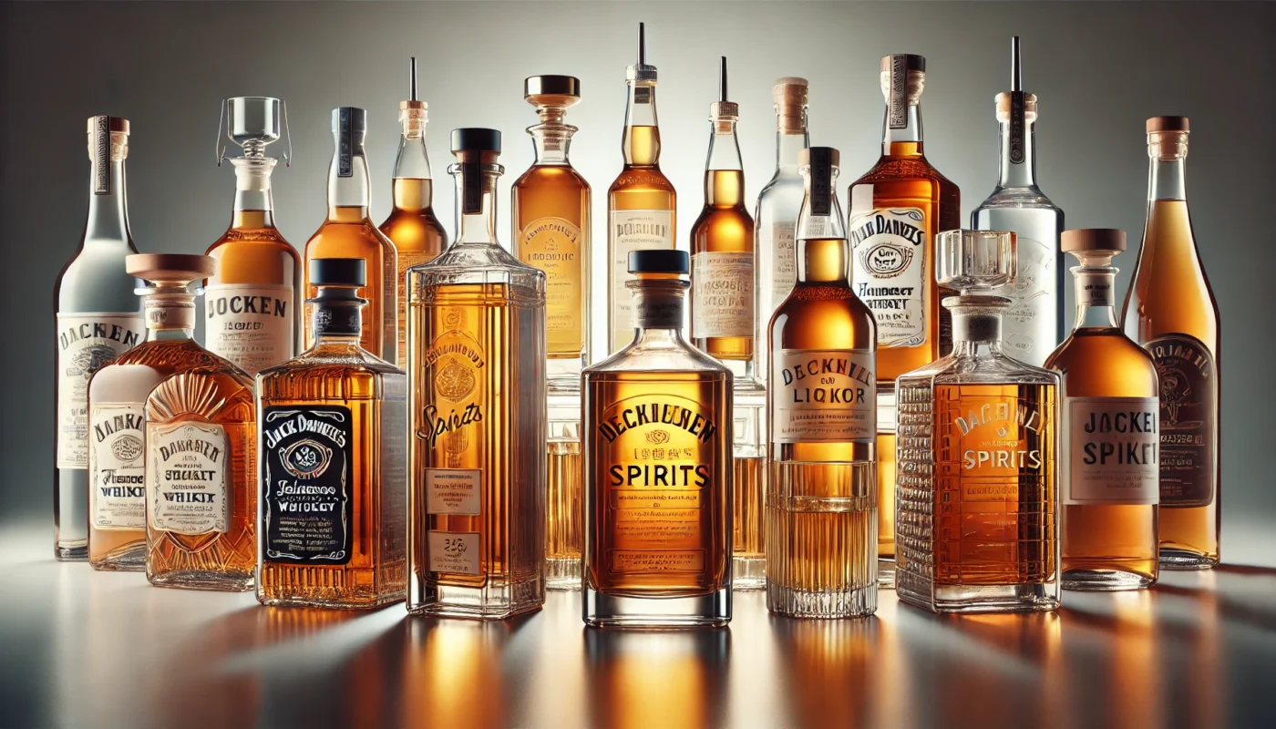 hard-alcohol-bottles